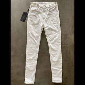 Rag & Bone white jeans size 24 NWT
